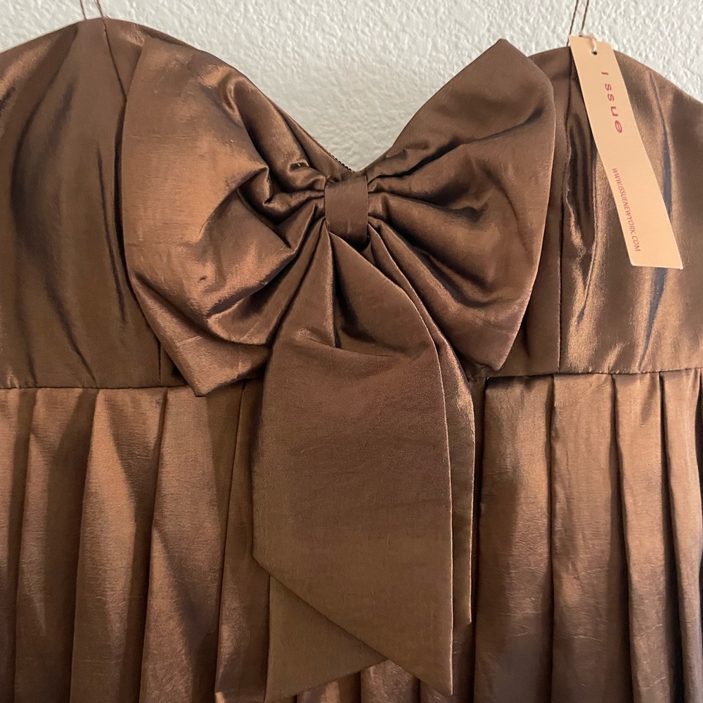 Issue babydoll bubble style dress bronze - Picture 2 of 7